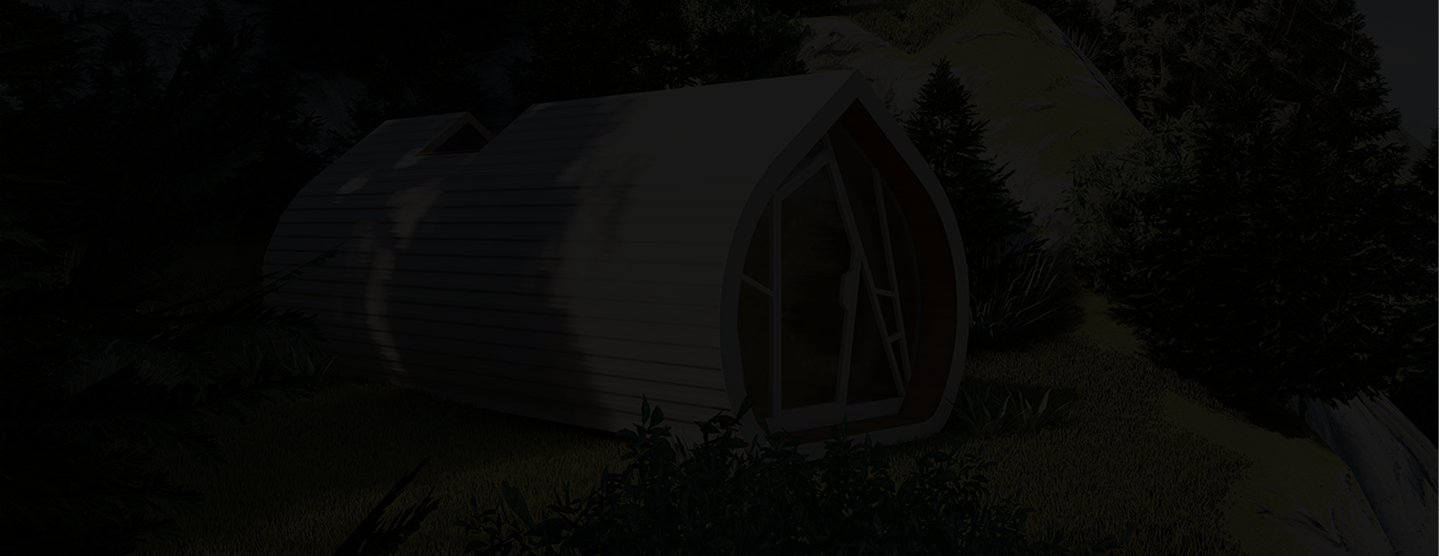 Avant Glamping Pod in Forest